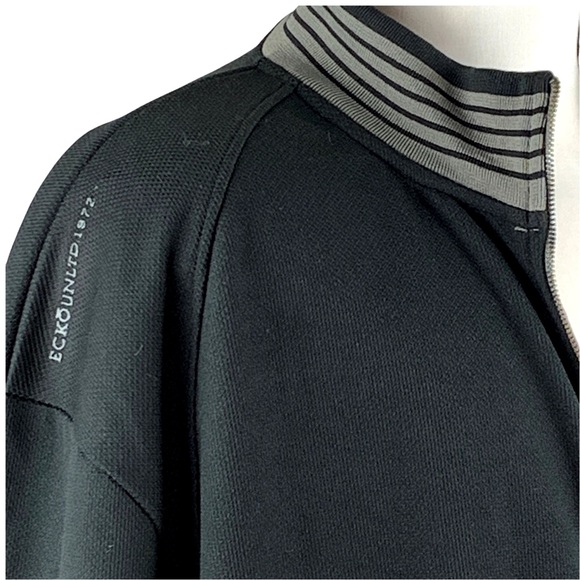 Ecko Unltd Echo Unlimited Black Zip Up Bomber Jacket size 3X - Picture 6 of 16